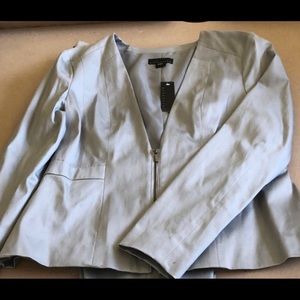 Blazer zip up with tags attached